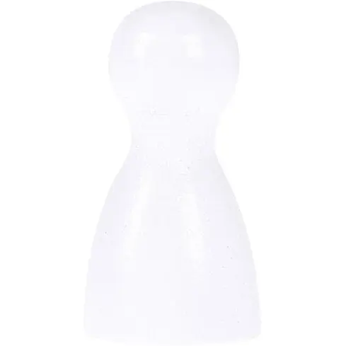 Аксесуар Фішка дерев'яна біла для настільних ігор 2.5 см поштучно (Р00904)