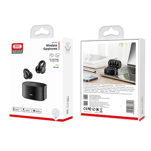 Bluetooth гарнитура XO G10 (черный) - фото 2
