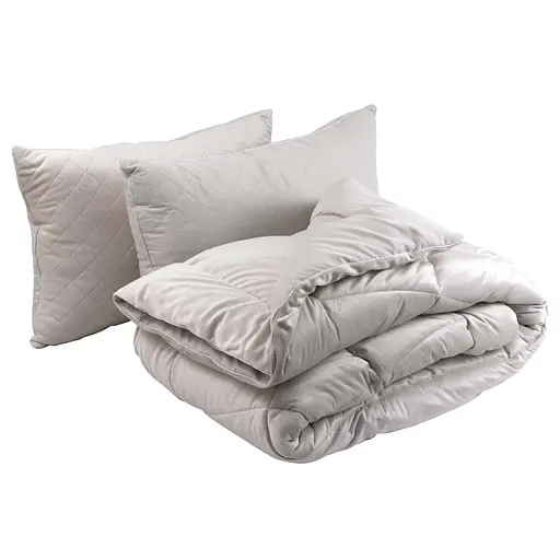 Одеяло Руно Soft Pearl 200х220 см + 2 подушки 50х70 см 925.55_Soft Pearl