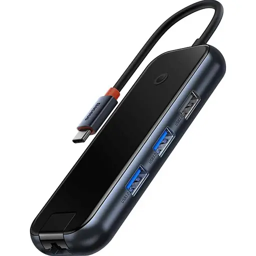 USB-хаб Baseus AcmeJoy 6-in-1 (WKJZ010313) [125123]