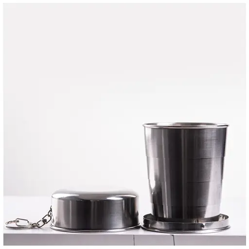 Стакан туристичний Line Art Nebraska 240 мл сріблястий (110053421LA-77) - фото 3