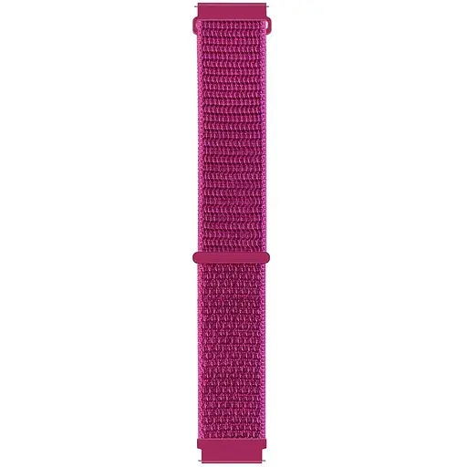 Ремешок DK CDK для Garmin Forerunner 255 / 255 Music 22mm Nylon Sport Loop (012416) (dragon fruit) - фото 2