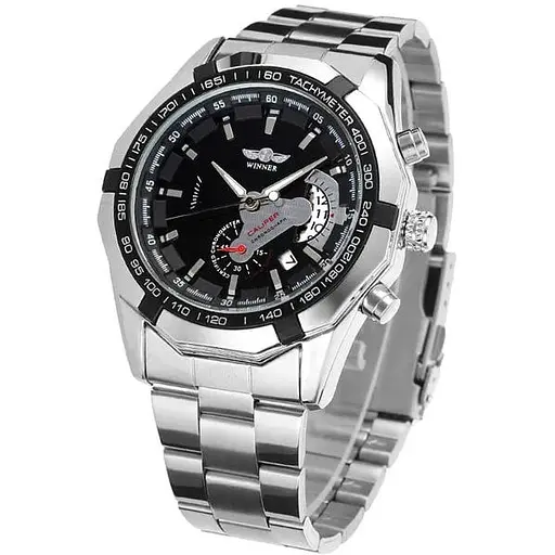 Часы мужские Winner Titanium Серебристые (130)