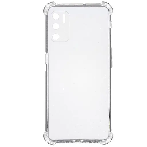 TPU чехол GETMAN Ease logo усиленные углы Full Camera для Oppo A16s/A16/A54s Бесцветный (прозрачный) - фото 5