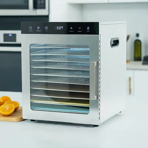 Дегідратор професійний Tekhniko DH-08H-SS нержавіюча сталь (8 лотків) - фото 2