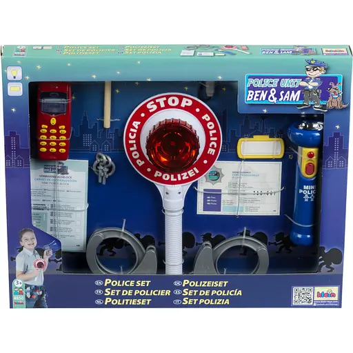 Игрушечный полицейский набор Klein PRO 10 шт. (8850) - фото 7