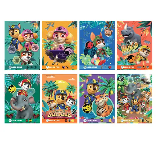 Водные раскраски "Джунгли. Щенячий патруль" DoDo Toys 200630, 8 страниц - фото 4