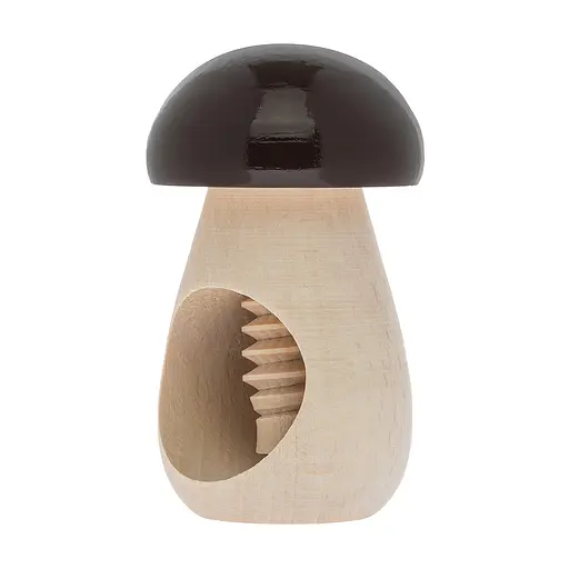 Винтовой деревянный орехокол «Гриб» с темно-коричневой шапкой, Woodly 85952 - фото 2