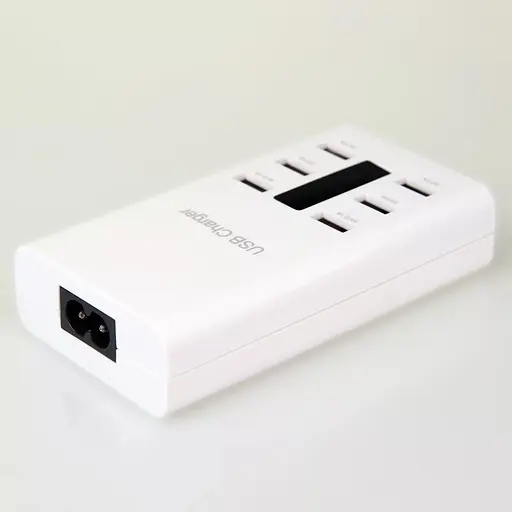 Сетевое зарядное устройство Addap 6 USB портов 30 Вт Smart USB Charger A5 (XL-A5) - фото 8