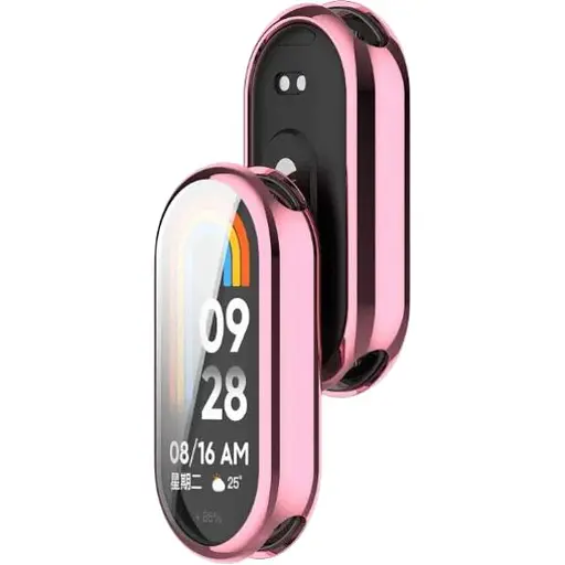 Чохол-накладка DK Silicone Face Case для Xiaomi Mi Band 8 (016403) (pink rose) - фото 2