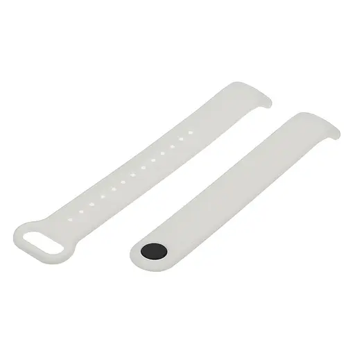 Силиконовый ремешок для Xiaomi Mi Band 8, 02 белый - фото 1