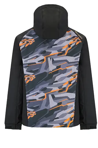 Куртка Viverra Softshell Infinity Hoody Black/Orange M (1102-РБ-2239058) - фото 2