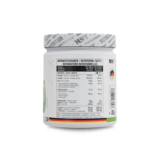 Амінокислоти MST BCAA ZERO, 300 грам - Кавун - фото 2