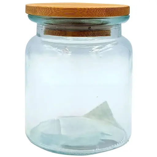 Емкость стеклянная для специй Vittora с деревянной крышкой 250 мл VT-9025 (142651)