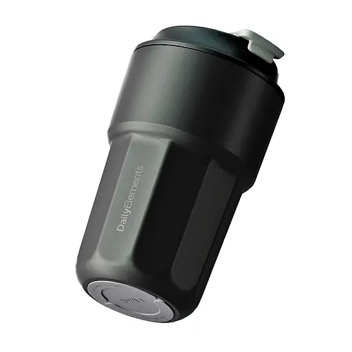 Термокружка Xiaomi DailyElements Drink Cup 420 мл Black (DE08BH003)  - фото 2