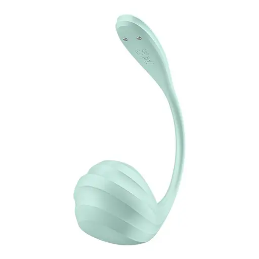 Виброяйцо Satisfyer Smooth Petal мятный - фото 2