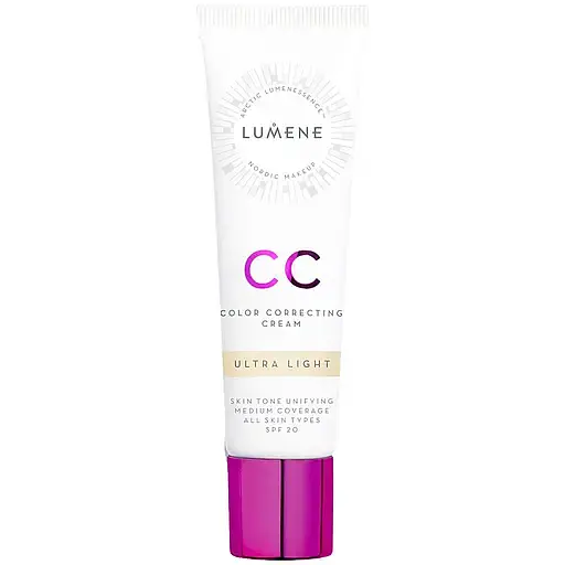 Тональний СС-крем Lumene CC Color Correcting Cream SPF 20 відтінок Ultra Light 30 мл - фото 1