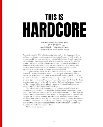 Hardcore. The Cinematic World of Pulp - фото 3