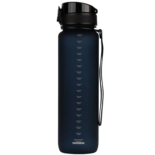 Бутылка Uzspace Colorful Frosted 3038 1000 мл, Dark Blue - фото 2