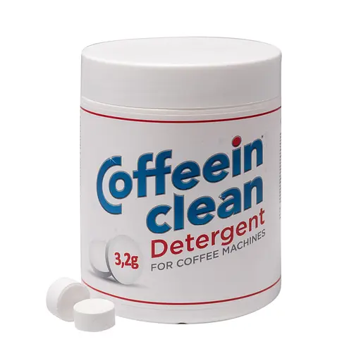 Професійний засіб Coffeein clean DETERGENT (таблетки 3,2g) для видалення кавових масел 480г. 150таб.