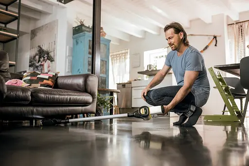 Пылесос беспроводной Karcher VC 6 CORDLESS OURFAMILY автон. работа до 50 мин НЕРА 12 белый - фото 3