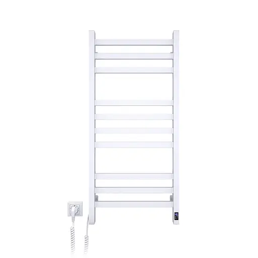 Електрична рушникосушка Navin Авангард 480x1000 Sensor лівобічна з таймером, біла 12-028153-4810, Білий матовий, Ліве, Електронний - фото 6