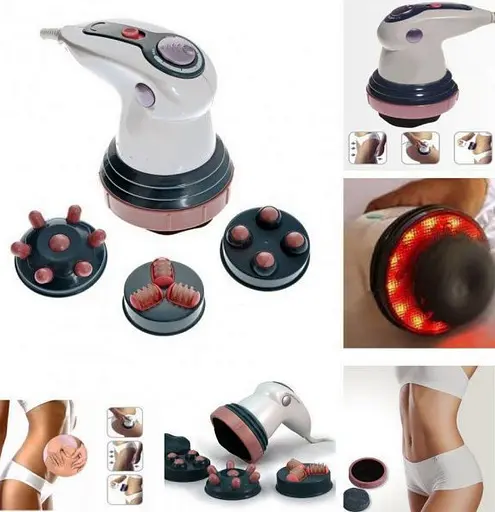 Портативный ручной антицеллюлитный массажер Body Innovation Sculptural роликовый массажер для тела - фото 4