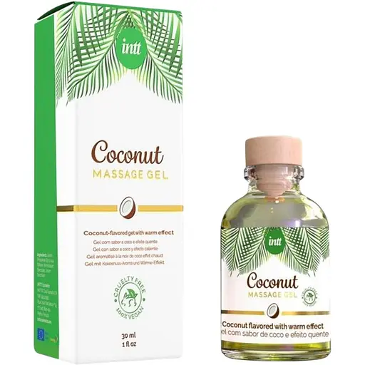 Масажний гель Intt Coconut Vegan 30 мл