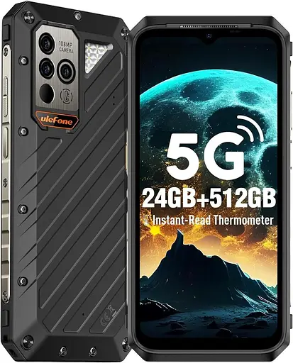 Смартфон Ulefone Power Armor 18 Ultra 5G 12/512GB Black