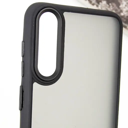 Чехол Epik TPU+PC Lyon Frosted для Samsung Galaxy A50 (A505F)/A50s/A30s Black - фото 5