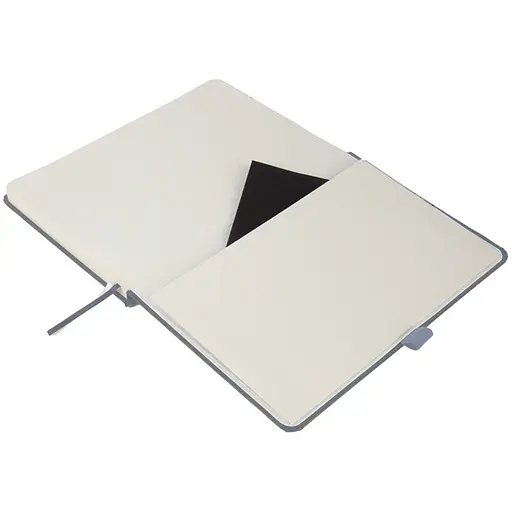 Книга записная Axent Partner A5- в клеточку 96 листов серая (8201-62-A) - фото 4