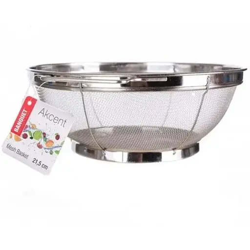 Друшляк 21.5 cm нержавіюча сталь AKCENT Banquet