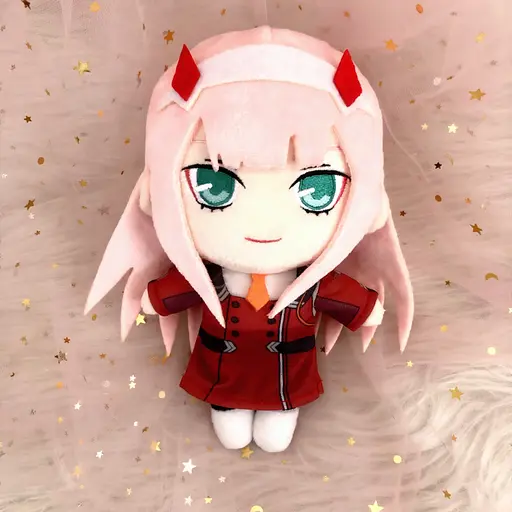 Мягкая игрушка Zero Two из аниме Милый во франксе 02 Darling in the Franxx