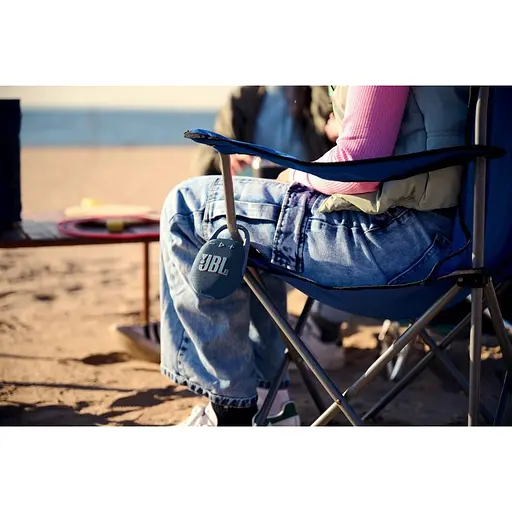 Портативная колонка JBL Clip 5 Blue (JBLCLIP5BLU) - фото 8