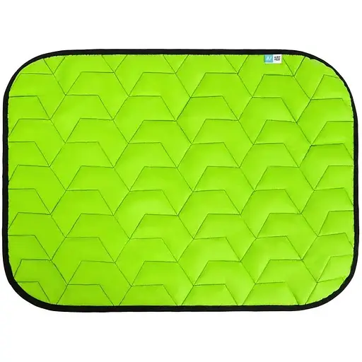 Підстилка для собак AiryVest розмір S 55х40 см салатово-чорна