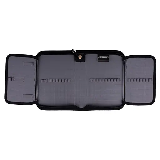 Школьный пенал твердый одинарный с двумя клапанами Yes Minecraft Icons HP-04 - фото 4