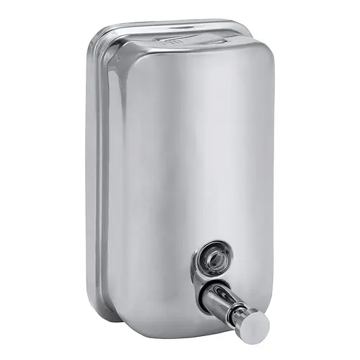 Дозатор для жидкого мыла Bemeta Hotel 500 мл нержавеющий 106109091, Хром - фото 1