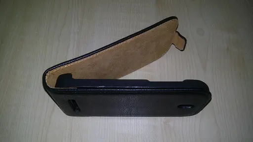 Чохол відкидний вниз для Htc Desire SV t326e шкіряний - фото 5