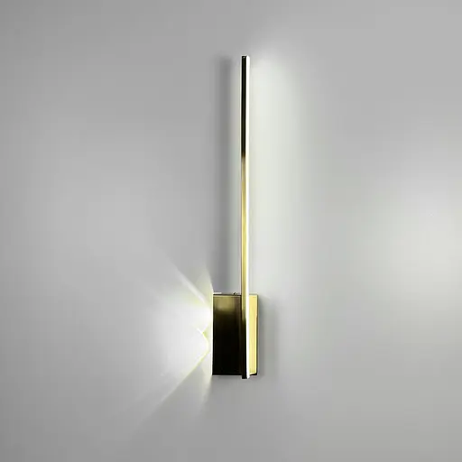 Бра Line F у латунному корпусі із лінзами по лівій стороні 60 см Арт. WJ 011/600 R AB - фото 4