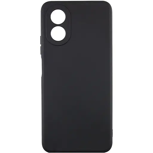 Силиконовый чехол Candy Full Camera для Oo A78 4G Черный/Black