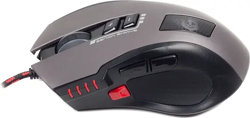 Миша Gembird MUSG-004 USB black grey - фото 2