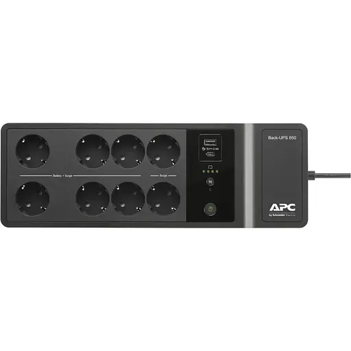 Устройство бесперебойного питания APC Back-UPS 1050VA 600W (BE1050G2-GR) - фото 1