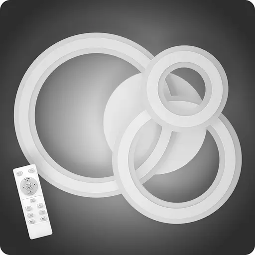 Люстра світлодіодна 517 Xlight з пультом 108Вт Білий (01926) - фото 2