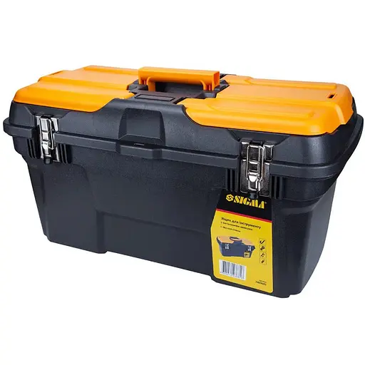Ящик для інструменту  Sigma металеві замки 582×310×234мм 7403681 - фото 1