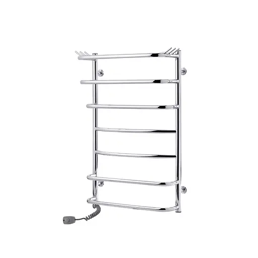 Рушникосушарка електрична Kroner Канна ДК02EL 800x500/7 EL CV023138, Хром, Ліве - фото 1