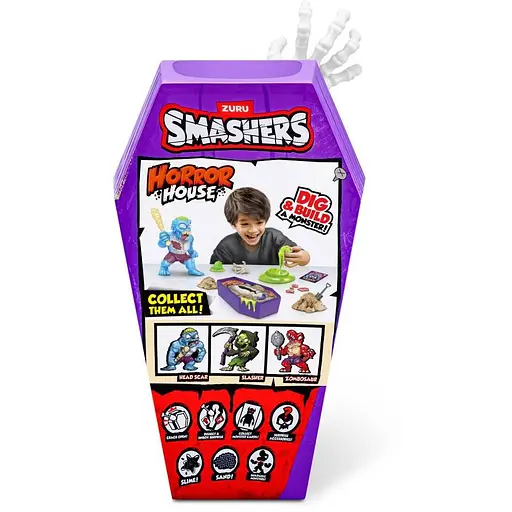Игрушка Smashers Средний Дом Ужасов Зомби в наборе с аксессуарами (74125B) - фото 2