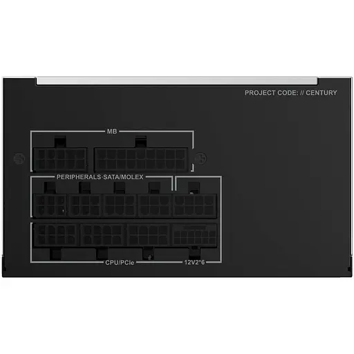 Блок питания MONTECH CENTURY II 850W ATX 3.1 80+ Gold (CENTURY II 850) U1 - фото 6