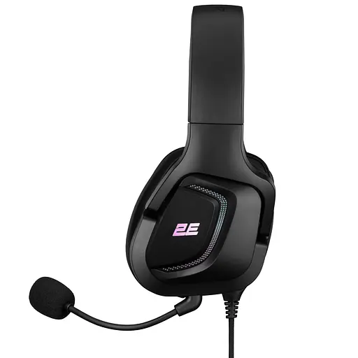 Гарнітура ігрова HG340, mini-jack/dual 3.5 мм, RGB, 2м, чорний 2E Gaming teh0013109 - фото 7