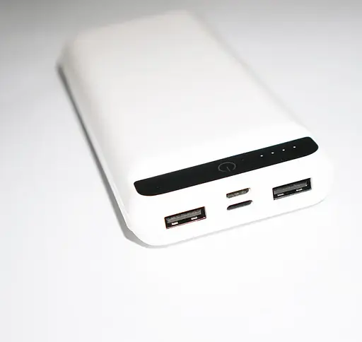 Универсальная зарядная батарея S-link IP-G21 20000Mah Power Bank c фонариком (Белый) - фото 8