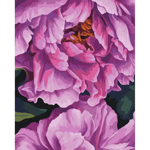 Картина по номерам на подрамнике Brushme В глубине лепестков Анастасия Алехина